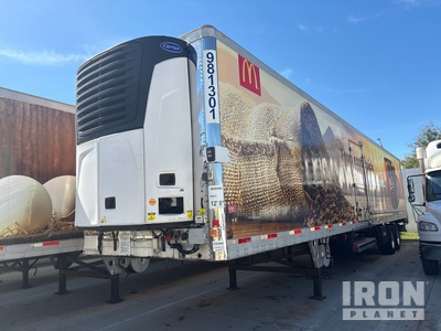 2017 Utility VS2RA 48 ft T/A Refrigerated Trailer