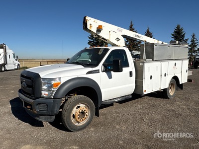 2014 Versalift TEL29NE-03 9.07 m on 2014 Ford F-550 XL 4x2 شاحنة منصة مرفوعة