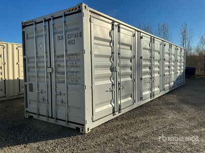 2026 40 ft High Cube Multi-Door Storage Container