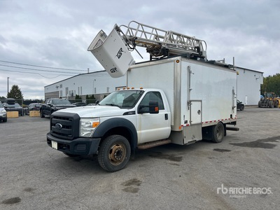 2016 GSR 40-3 40 ft on 2016 Ford F-550 XL 4x2 Camion cesta