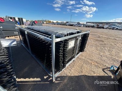 Quantity of (30) 2026 STARVOX SV0810-30 10 ft x 7 ft Powder Coated Fencing (Unused)