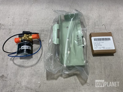 (13) Mounting Brackets, (8) Access Covers, (7) Solenoid Valves & Assorted Items
