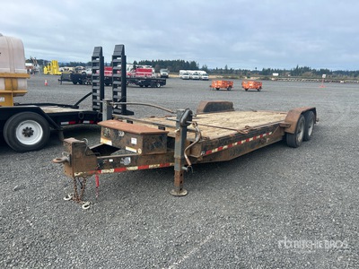 2017 Sure-Trac 20 ft T/A Anhänger Mit Kippvorrichtung