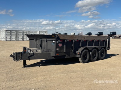 2024 Canada Trailers DT8316-21KTR 16 ft Tri/A Przyczepa Lekka Wywrotka