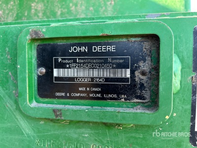 2012 John Deere 2154D Prozessor
