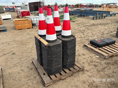 Quantity of (90) 27 in Safety Traffic Cones (Unused)