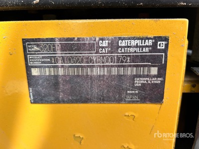 2016 Cat 320F L Tracked Excavator