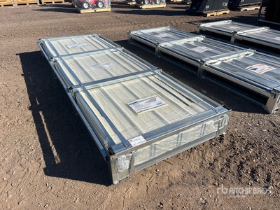 Quantity of (150) 2026 STARVOX S3048Q Galvalume Corrugated Steel Panels (Unused)