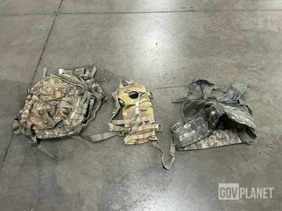 (24) Assault Packs, (20) Fighting Load Carriers & (118) Hydration S. Carriers