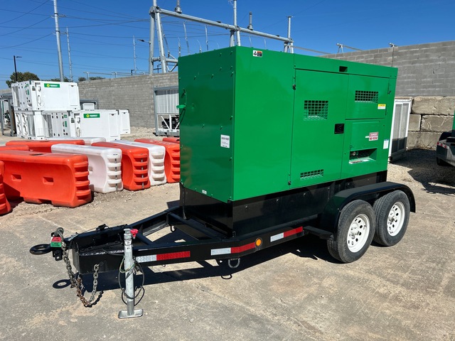 2018 Multiquip DCA70SSIU4 70 kVA Mobile Generator Set