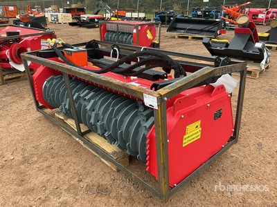2026 Raytree RMBD72S 72 in Drum Skid Steer Mulcher (Unused)