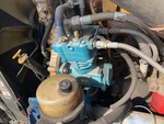 Engine with Air Compressor