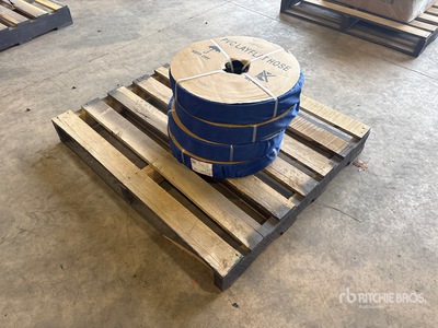 Quantity of (4) 2026 Powertek 2"-300FT PVC Layflat Schlauchleitungen (Unused)