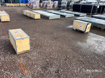 Quantity of (2) 2026 STARVOX JB80T 80 ton Pneumatic/Hydraulic Floor Jack (Unused)