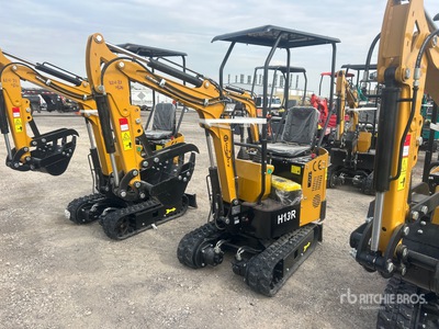 2026 CFG H13R Mini Excavator (Unused)