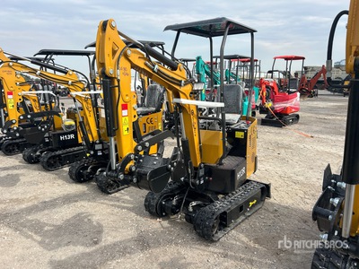 2026 CFG H13R Mini Excavator (Unused)