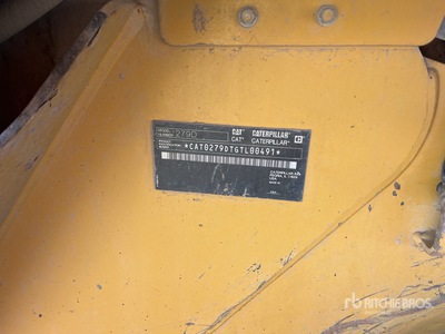 2014 Cat 279D Oruga cargadora compacta