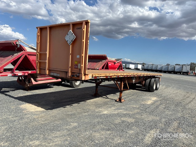 2018 Great Dane FSP-0024-00099 36 ft T/A Flatbed Trailer