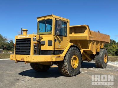 1984 Cat D25C DJB manufactured data plate Camion de transport