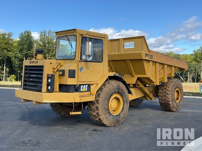 1984 Cat D25C DJB manufactured data plate Camion de transport