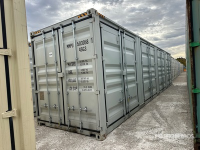 2026 40 ft High Cube Multi-Door Contenedor de almacenamiento