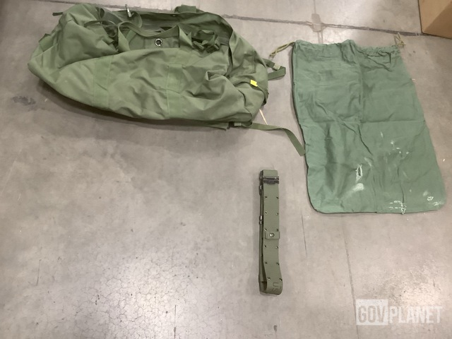 (40) Duffel Bags, (34) Barracks Bags & (2) Individual Equipment Belts