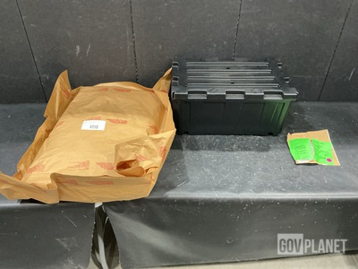 (2) Battery Boxes, (2) Blankets, (1) Switch & Assorted Items