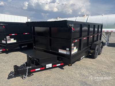 2027 Denton 14 ft T/A Dump Utility Trailer