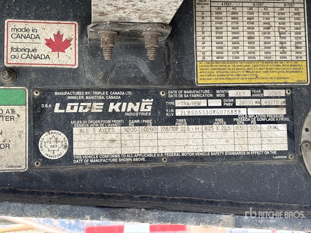Construction and Machinery Trailers