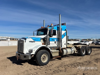 2002 Kenworth T800 6x4 Sleeper Camion treuil