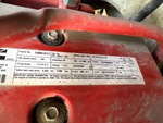 Engine with Emission Label
