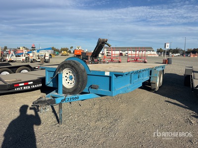 22 ft T/A Flatbed Trailer