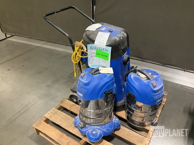 (3) Assorted Shop Vacuums