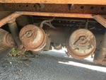 Trailer Chassis with Axle Condition