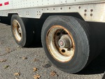 Trailer Chassis with Tire Condition