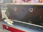 Trailer Chassis with License Plate Light Functional