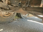 Trailer Chassis with Axle Condition