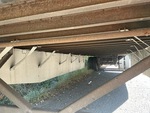 Trailer Chassis with Frame Rails/ Main Beams Condition