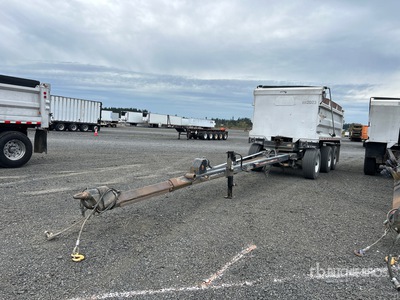 2006 K-line 15 ft 6 in Tri/A Turntable Pup Dump Trailer