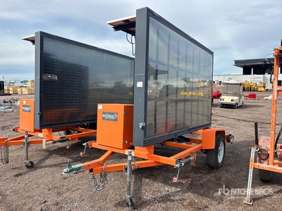 2017 National Signal Sunray 380 Solar Informationstafel