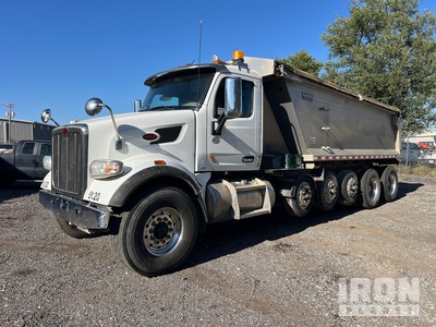 2018 Peterbilt 567 12x4 Vijfassige kiepwagen