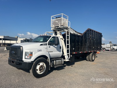 Knuckle Boom on 2017 Ford F-750 4x2 Wóz chwytakowy