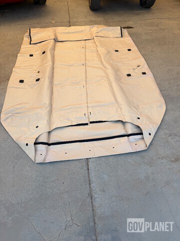 Lot of 2 - 2 Man Humvee Area Top - Highback Tan (NOS) New old stock. Ship Dims:34x16x12 80lbs