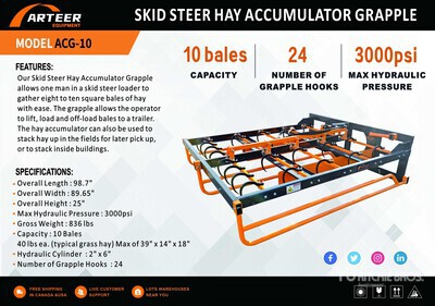 2026 ARTEER ACG-10 Accessorio per mini pala (Unused)