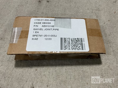 Aero Defense Logistics AE81516E Pipe Swivel Joint