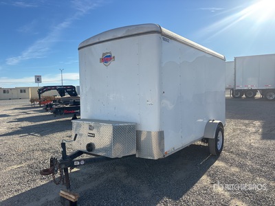 2018 12 ft S/A Enclosed Trailer