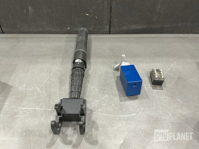 (3) Mechanical Arms, (7) Lamp Ballasts, (1) Compensator & Assorted Items