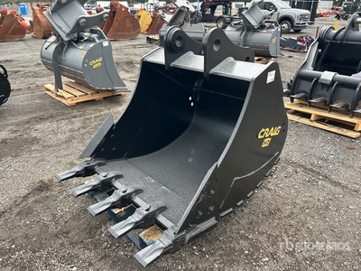 Craig 48 in 1.5 cyd Digging Excavator Bucket - Fits Kobelco SK210LC-10