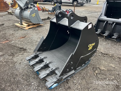 Craig 42 in 1 cyd Trenching Excavator Bucket - Fits Kobelco SK170