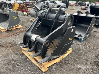 Craig 48 in 1.25 cyd Hydraulic grapple Excavator Bucket - Fits John Deere 200